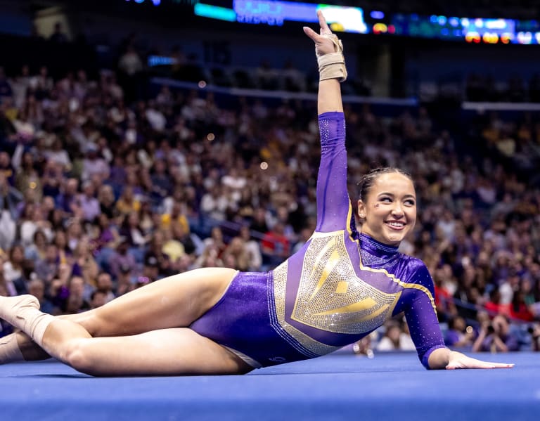 OLYMPIC SPORTS LSU Gymnastics opens 2025 with a dominant win over